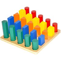 Wholesale Montessori Material Wooden Puzzle Blocks Educational Teaching Aids Learning Toys for Kindergarten Boys Girls