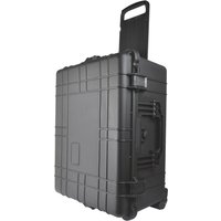 Hard Waterproof Plastic Trolley Toolcase Hard Carrying case Travel Suitcase with Wheels