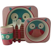 Children's Bamboo Fibre Dinnerware Set