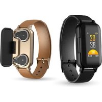 Creatway T89 2 in 1 TWS binaural earbuds smart watch handsfree with fitness tracking band