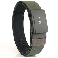 Custom No-Holes Hunting Hiking Outdoor Tactical Belt New Design Automatic Alloy for Buckle KORE Tactical Belts Nylon Strap Whole