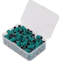 100pcs/box High Quality Green Alumina Sanding Bands Gel Remover Salon Usage