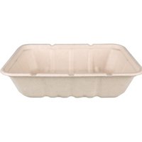 Compostable Sugarcane Takeaway Boxes – Leakproof & Disposable
