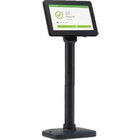 USB Port Pole TFT monitor for Retail Chain stores Cash Register Billing System 1024x600 Resolution 7" LCD customer display