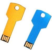 Customized Logo Colorful Key Shape Programmable Sublimation 64gb 128 Gb USB flash drive