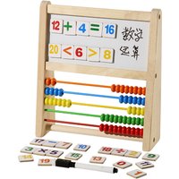 Kids Montessori Arithmetic Stick Counting Handy Gadget Teaching Aids Kindergarten First Grade Enlightenment