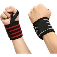 2023 Custom Logo Professional Thumb Loop Pull up Weight Lifting Power Gym Supports Assist Straps Wrist Brace Wrap