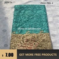 Elegant Guipure Chemical Lace Fabric