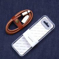Fast Charging 2.1A leather 10ft 20ft 30ft metal plug usb data cable,usb charging cable For iPhone Charger for Samsung