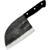 Full Tang Chef Knife Handmade Forged High-carbon Clad Steel Kitchen Knives Cleaver Filleting Slicing Broad Butcher knife