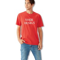 180gsm 100% Cotton Knitted Eco-Friendly Anti-Wrinkle Customizable Men's and Women's T-shirts in Variety Colors and Sizes