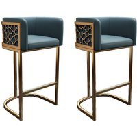 Luxury Orange Leather Breakfast Bar Stools Modern Counter Height Home Hotel School Mall Dining Kitchen Home Bars Stainless Steel