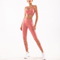 High Waist Running Gym Wear Yoga Suit Set
