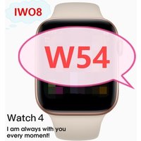 IWO8 Smartwatch 44mm strap Case BT Call Reminder w54 PK iwo9 10 series 4 For Apple IOS Android Phone IWO8 smart watch