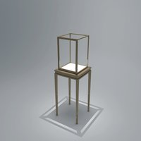Wholesale Stainless Steel Frame Glass Kiosk Display Cabinet Luxury Custom Jewelry Showcase