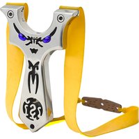 Blue Eye New Stainless Steel Shooting Sling Shot Professional Solid Hunting Slingshot with Rubber Band