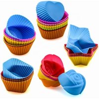 Silicone Baking Cups Cake Molds Cupcake Liners Silicone Muffin Cups