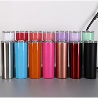 Skinny Insulated Stainless Steel Tumbler Straw