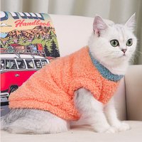 Winter Fleece Pet Clothes for Dogs Warm Cat Coat Dog Jacket Cute Tiger Costume for Medium Large Pets Dog Cats Sweater