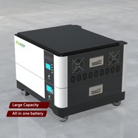 All in One off Grid 10KW Solar System LiFePO4 Lithium Battery 48v 200Ah 10Kwh 15Kwh 20Kwh Stacked Module Energy Storage Akku