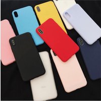 new arrivals 2019 amazon 1.0mm soft candy macaron jelly matte frost tpu silicone mobilephone phone case for iphone xs xr max 11
