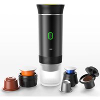 Oem All in One Design Italian Portable Espresso Machine Type C Charging Fully Automatic Mini Capsule Instant Coffee Maker