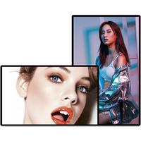 Full Color TFT Wireless Advertising Display Units Lcd Digital Signage For Elevator