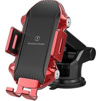 Fast Wireless Car Charging with QI wireless car charger mount with Automatic Clamping Wireless Car Charger