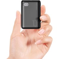 Free Shipping RAXFLY Supply High Capacity Mobile Phone Charger Super Slim 10000Mah Mini Portable Pocket Power Bank