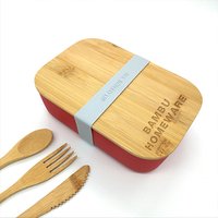 Bamboo Fiber Lunch Box for salad and sandwiches