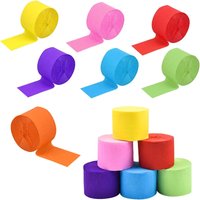 Crepe Paper Craft Streamers Hanging Decorations for Various Birthday Parties Wedding Festival Party Decorations