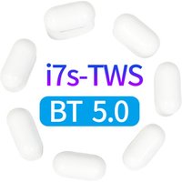 Trulyplus China Factory Custom logo BT 5.0 I7S TWS Earbuds Cheap wireless sport Binaural call earphones