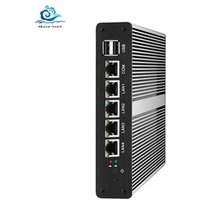 Hly 4 Gigabit Ethernet LAN Mini PC Firewall Routers Celeron J1800 dual Core pfSense 2.0Ghz VGA USB2.0 RJ45 industrial Computer