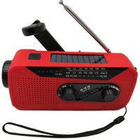 Multifunctional Hand radio Solar Crank Camping AM/FM/NOAA Weather Radio With LED Flashlight Power Bank
