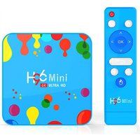 6K Allwinner H6 Smart tv box Support iptv subscription Set Top Box 2.4G 5G WIFI 4GB+32GB H96 Mini
