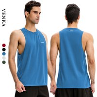Custom Men's Loose Running Sleeveless Vest Muscle Gym Workout Sport Wear Polyester Quick Dry Basketball Fitness Tank Top for Men