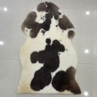 Sample Support Whole Sale Promotion Floor Real Sheepskin Carpet Real Fur Rug Short Hair Natural Color Sheepskin Rugs for Home
