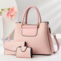 New Arrival Designer Women's PU Leather Handbags Fashion Tote Bags for Ladies Mommy Bags