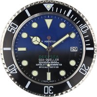 34cm Luminous Watch Shape Wall Clock Date Day