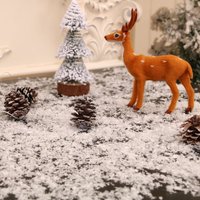 Wholesale Artificial Snow Christmas Snow Powder Dry Snowflake for Christmas Village Craft Winter Decoration Party Supply