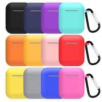 Mini Soft Silicone Case For Apple Airpods Shockproof Cover For Apple AirPods Earphone Cases Ultra Thin Air Pods Protector Case