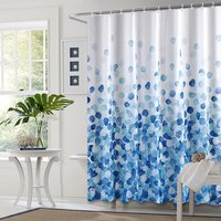 Pretty Bubble Waterproof Polyester Shower Curtain