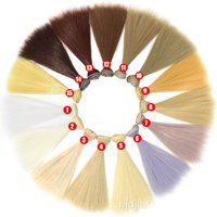 15cm 20cm 25cm Long Straight High Temperature Fiber BJD SD Wigs DIY Synthetic Hair for Doll Making