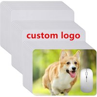 Sublimation Mouse Pad Blanks Custom Size logo Transfer Heat Press Neoprene Print Printed Rubber Mousepad Blank Mouse Pads
