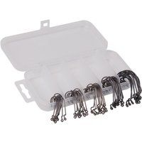 Fishing Tackle Accessories Luya Bait Soft Bait High Carbon Steel Fishing Hook Black Nickel Crank Fishing Hook