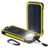 Shenzhen solar charger 20000mah portable charger Solar power bank for iphone 7