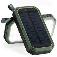 2019 Banco de energia Camping Travel with 36 LEDs Flashlight 25000mah Triple USB IP65 Waterproof Power Bank Solar charger