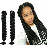 Large Stock Colorful Ombre Braiding Hair Wholesale Synthetic Artifical Hair Braiding