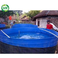 5000 Litre Circular Canvas Pool or Fish Tank Tarpaulin