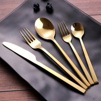 Stainless Steel Teaspoon Fork Set